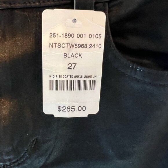 Joe's Black Shiny Pants.- *NWT* - Picture 5 of 6